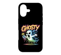 Ghosty Spray Paint Urban Ghost Graffiti Vibe Case for iPhone 17