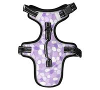 Ghothic Pebbles Sequin Pastel Purple Reflective Dog Safety Vest for Dingo Training Control Vest for Dogs Large chalecos para Perros
