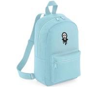 Ghoul Face Backpack | Kids Embroidered Ghost Rucksack | Spooky Halloween Bag for School and Travel