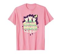 Ghoul Power: Spooky Halloween Fun for Ghost Enthusiasts T-Shirt, Men, Pink, XL