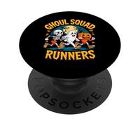 Ghoul Squad Runners Costume Halloween Running Marathon Team PopSockets Adhesive PopGrip
