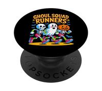 Ghoul Squad Runners Costume Halloween Running Marathon Team PopSockets Adhesive PopGrip