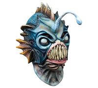 Ghoulish Productions - Fisherman Fish Mask Sea Monster with Teeth Mask Ideal for Halloween and Costume Parties, One Size for Adults