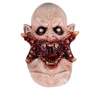 Ghoulish Productions Predator Vampire Latex Mask. Halloween Vampire Mask. Scary Mask. Adult Mask One Size Latex Mask. Vampires Line. Ideal for use in Halloween costumes parties, pranks, festivals