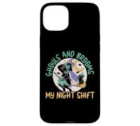 Ghouls and Brooms: My Night Shift School Janitor Halloween Case for iPhone 15 Plus