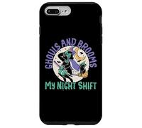 Ghouls and Brooms: My Night Shift School Janitor Halloween Case for iPhone 7 Plus/8 Plus