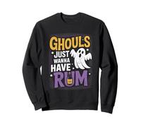 Ghouls just wanna have rum Halloween Funny spooky Sweatshirt