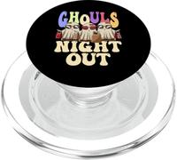 Ghouls Night Out Halloween Party Ghost PopSockets PopGrip for MagSafe
