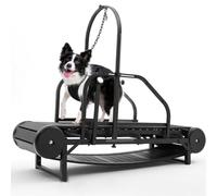 GHRERTX Dog Treadmill for Large & Medium Dogs,Adjustable Ramp Canine Running Slatmill Machine with Pedometer for Exercise & Healthy & Fit Pet Life,Dog Slatmill for up to 200 lbs