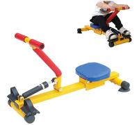 GHRERTX Kid's Rowing Machines,Monorail Hydraulic Resistance Home Rower,Multifunction Single Rowing Machine,Fun And Effective Fitness Equipment For Boys And Girls Aged 4-10