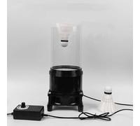 GHRERTX Shuttlecock Wind Tunnel Tester, Feathered Fly Stability Testing Machine Tool,Portable Badminton Repair Tool with Adjustable Speed, Adjustable Wind Speed, for Feather & Nylon Shuttlecocks