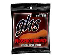 GHS 340 14 - 58 Heavy Phosphor Bronze Acoustic String Set