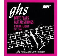 GHS 700 9 - 42 Extra Light Brite Flats Guitar String Set