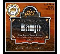 GHS BANJO - Nickel Plated String Set - 5-String - PF110 - Light