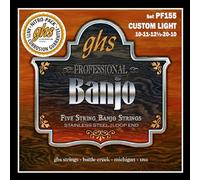 GHS BANJO - Stainless Steel String Set- 5-String - PF155 - Light
