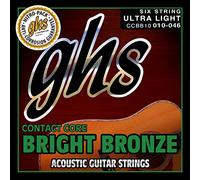 GHS CCBB10 10 - 46 Contact Core Bright Bronze Acoustic String Set