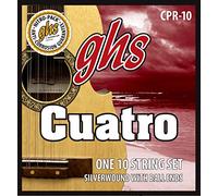 GHS CPR Cuatro 10 String Ball End Wound Silver