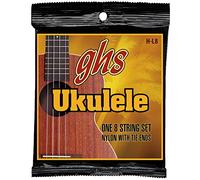 ghs H L8 Hawaiian Liliù (8-string) Nylon Phosphorus Black
