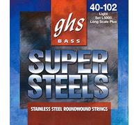 GHS L5000 40 - 102 Light Long Scale Super Steels Bass String Set