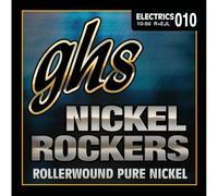 GHS Nickel Rockers Pure Nickel Rollerwound 10-50 Electric Guitar Strings