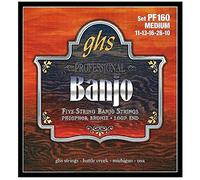 GHS PF160 11 Phosphor Bronze 5-String Banjo Set