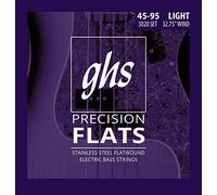 GHS PRECISION FLATS Flatwound String Set for Electric Bass- 3020 - Short Scale - 045/095