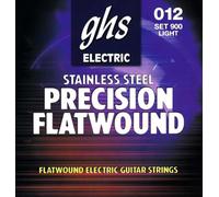 GHS PRECISION FLATS Flatwound String Set For Electric Guitar - 900 - Light - 012/050