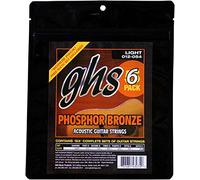 GHS S325-5 12 - 54 Light Phosphor Bronze Acoustic String Set (Pack of 6)