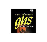 GHS SILK & BRONZE - String Set For Acoustic Guitar - 370 ML - Medium Light - 012/054