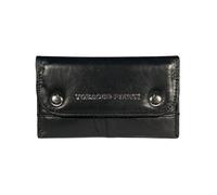 GHS - Soft Black Leather Tobacco Pouch with Pliable Plastic Lining - Holds 50g