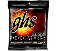 GHS Strings - Medium Scale - 4-String Electric Bass Boomer Strings - 3140 SET - Medium Light, 45-100