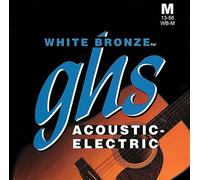 GHS WBM 13 - 56 Medium White Bronze Acoustic String Set
