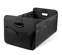 Ghshanog Car Boot Organiser Bag, 60X37CM Foldable Car Trunk Organiser,Large Capacity Folding Box with 3 Compartments,Waterproof AutoTrunk Tidy Storage Universal Accessory for SUV, Truck, Van, Lorry