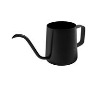 Ghshanog Plant Watering Can,350ML Small Watering Can,Stainless Steel Sprinkling Pot with Long Spout and Handle, Plant Flower Sprinkling Pot for Succulents Bonsai Indoors Outdoor Garden(Black)