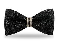 GHTIYLP Mens Rhinestone Bow Tie Pre-Tied Bow Ties for Men Adjustable Sparkle Sequin Bowtie Party Wedding