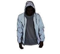 GHTRHSB Chromashift Reflective Windbreaker, Windproof and Waterproof Color Shifting Night Visibility Jacket, Hiphop Night Sporting Coat (M)
