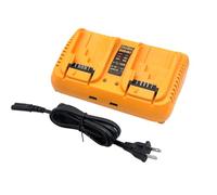 GHU 12V/20V 2Port Dual-Charger Compatible with Dewalt DCB102 Battery Tools DCB102, DCB104, DCB105, DCB107, DCB112, DCB115, DCB118, DCB119