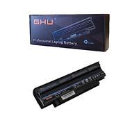 GHU New Battery 87 Wh Replacement for J1KND YXVK2 4T7JN 04YRJH 07XFJJ 9T48V 9TCXN 383CW W7H3N FMHC10 312-0233 312-0234 Compatible for Inspiron N5010 M5110 M5010 M5040 M5030 N5030 N5040 N7110