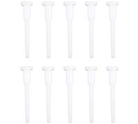 Ghulumn 10x Fitness Exercise Sport Yoga Ball Inflatable Bed Pool Air Stopper Plug Pin white