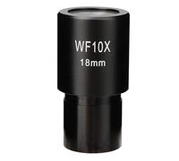 Ghulumn 10X Microscope Eyepiece Wide Angle Optical Lenses Adapter Field 18mm Professional Ocular Lens Standard