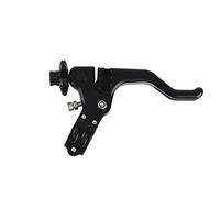 Ghulumn Motorcycle 22mm Stunt Clutch Lever Short Performance Cable Easy Pull Left Lever for Grom RM125(Black)