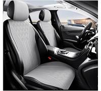 GHUYGTT Car Seat Covers for Ford ESCORT 2015-2019, Suede Saddle Seat Cushion Cover 5 Seats car seat protector Breathable Comfortable All Season General,C/Grey