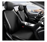 GHUYGTT Car Seat Covers for Mitsubishi Outlander（5seats） 2016-2018, Suede Saddle Seat Cushion Cover 5 Seats car seat protector Breathable Comfortable All Season General,A/Black