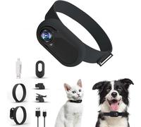 GHWMYD 16GB Cat Camera Collar, 1080P Collar Camera Mini Body for Pets, Action Recorder for Cats and Dogs,Dog Cam Collar Outdoor/Indoor,Birthday Gift for Pets
