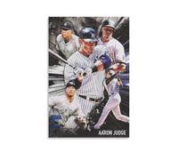 GHYFRD Aaron Judge Poster Decorative Painting Canvas Mural Is Bright And Beautiful, Suitable for Office Bedroom Decorative Painting to Create The Right AtmosphereUnframe-style08x12inch(20x30cm)