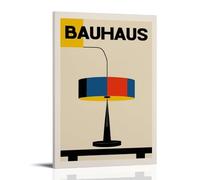 GHYFRD Bauhaus Poster Decorative Painting Canvas Mural Is Bright And Beautiful, Suitable for Office Bedroom Decorative Painting to Create The Right AtmosphereFrame-style16x24inch(40x60cm)