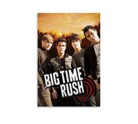 GHYFRD Big Time Rush Poster Decorative Painting Canvas Mural Is Bright And Beautiful, Suitable for Office Bedroom Decorative Painting to Create The Right AtmosphereUnframe-style12x18inch(30x45cm)