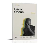 GHYFRD Blonde Frank Ocean Poster Decorative Painting Canvas Mural Is Bright And Beautiful, Suitable for Office Bedroom Decorative Painting to Create The Right AtmosphereFrame-style08x12inch(20x30cm)