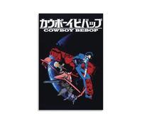 GHYFRD Cowboy Bebop Poster Decorative Painting Canvas Mural Is Bright And Beautiful, Suitable for Office Bedroom Decorative Painting to Create The Right AtmosphereUnframe-style12x18inch(30x45cm)