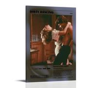 GHYFRD Dirty Dancing Poster Decorative Painting Canvas Mural Is Bright And Beautiful, Suitable for Office Bedroom Decorative Painting to Create The Right AtmosphereFrame-style08x12inch(20x30cm)